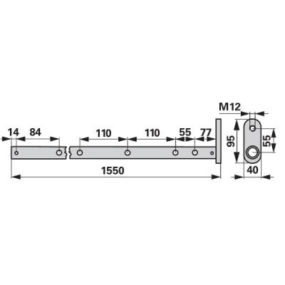 Zinkenhalterrohr 215.524.907 zu Reform