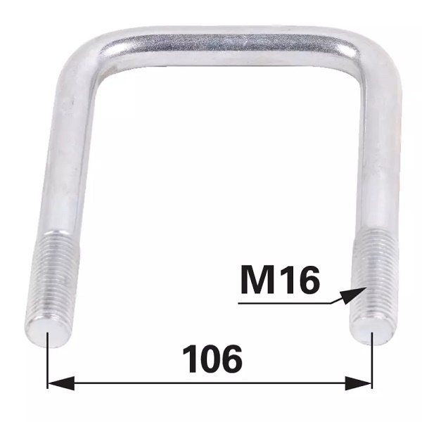Bügelschraube M12/M16 - Schellen: Komponentenkatalog