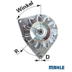 Lichtmaschine AL35998 zu John Deere IA0453 14V-55A  