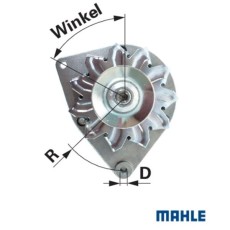 Lichtmaschine A187873 zu Case IH IA0595 14V-65A   