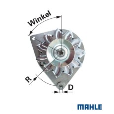 Lichtmaschine 3582821M1 zu Massey Ferguson IA0810 14V-70A 