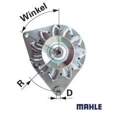 Lichtmaschine 01183852 zu Deutz-Fahr IA0914 14V-80A