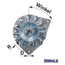 Lichtmaschine 82010243 zu New Holland IA1019 14V-100A