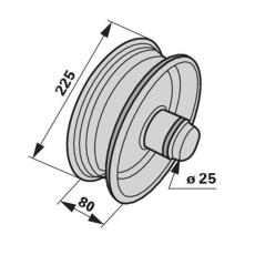 Radfelge komplett 06249885 zu Vicon - PZ