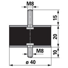 Rundpuffer 103.6429 zu Aebi