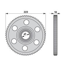 Stirnrad 253030.0 zu Krone Scheibenmäher