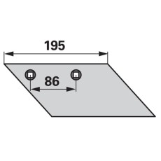 Vorschälerschar rechts 3363720 zu Lemken